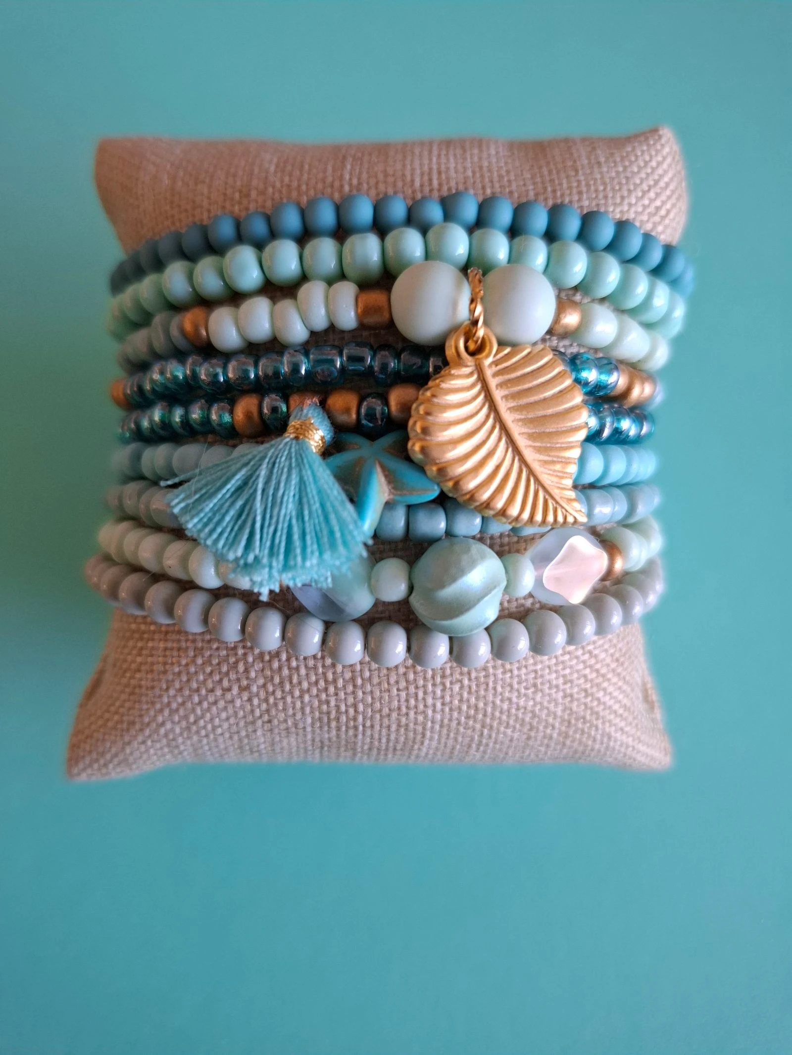 Armbandenset blauw
